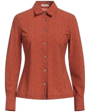 Camicettasnob Brick Shirt Polyamide, Elastane - Red