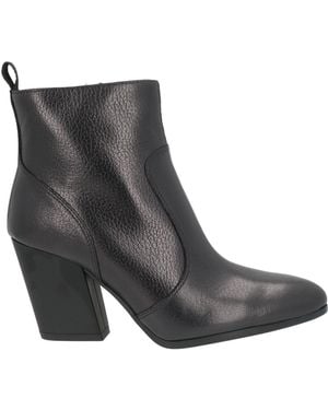 Hogan Ankle Boots Leather - Black
