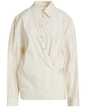 Lemaire Ivory Shirt Cotton, Silk - White
