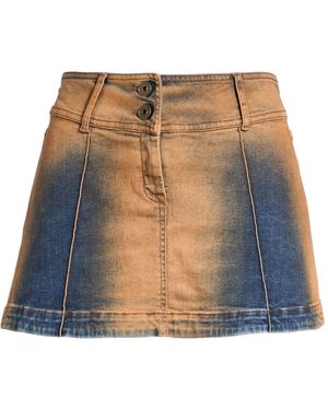 KNWLS Denim Skirt Cotton, Recycled Polyester, Elastane - Blue
