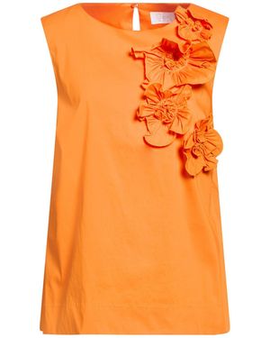 Clips More Top Cotton, Polyamide, Elastane - Orange
