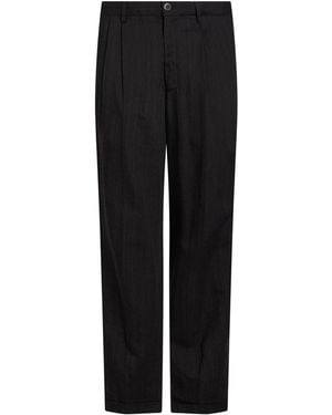 Barena Pants Viscose, Virgin Wool - Black