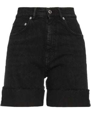 Grifoni Denim Shorts - Black