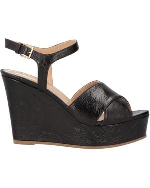 Sergio Rossi Sandals Leather - Black