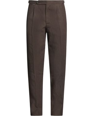 De Petrillo Pants Linen - Gray