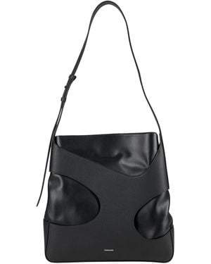 Ferragamo Cross-Body Bag Leather - Black