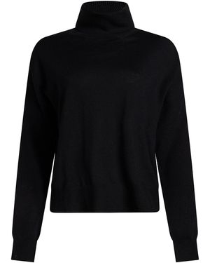 Aragona Rollkragenpullover - Schwarz