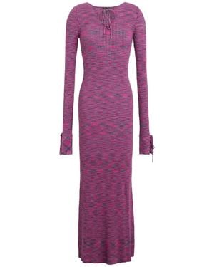 8 by YOOX Maxi Dress - Purple