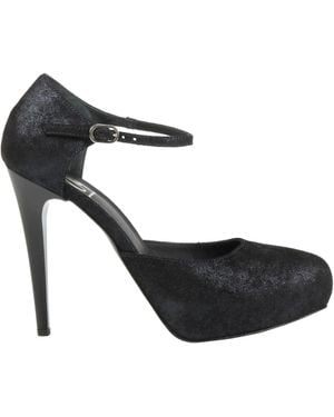 Sgn Giancarlo Paoli Pumps Leather - Black