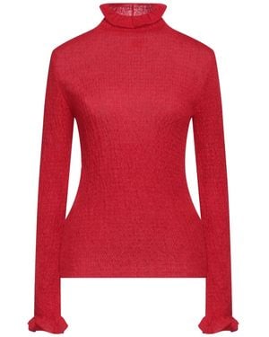Ferragamo Col Roulé - Rouge