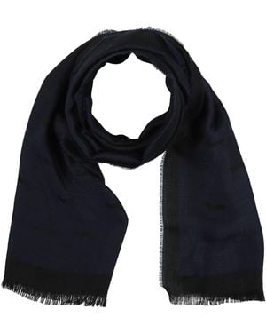 Harmont & Blaine Scarf Viscose, Polyester - Blue