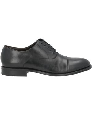 BOSS Lace-Up Shoes Leather - Gray