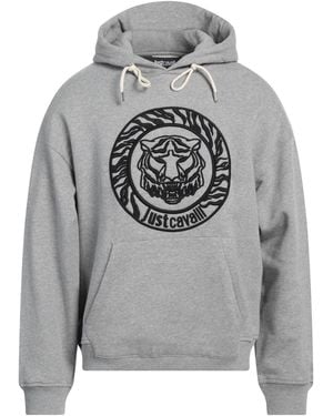 Just Cavalli Sweatshirt Cotton, Elastane - Grey