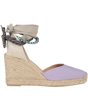 MyChalom Lilac Espadrilles Textile Fibers - Natural