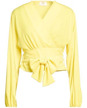 Gai Mattiolo Top Polyester - Yellow