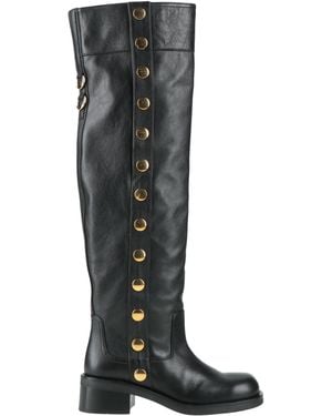 Moschino Boot Calfskin - Black