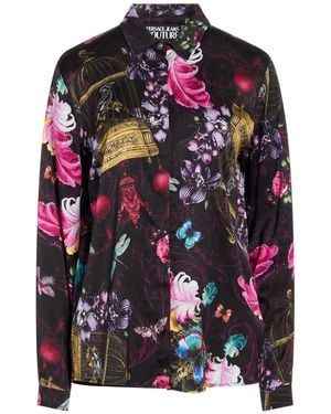 Versace Jeans Couture Shirt Viscose, Elastane - Black