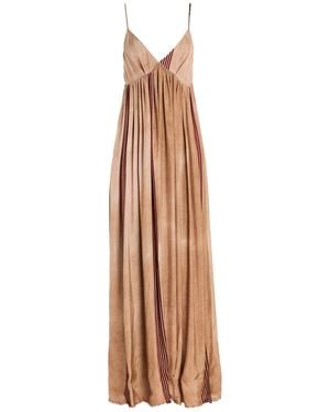 Uma Wang Maxi Dress Viscose, Acetate - Natural