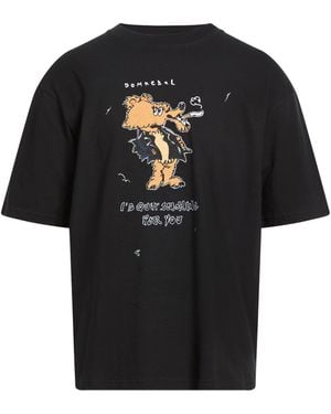DOMREBEL T-Shirts - Black