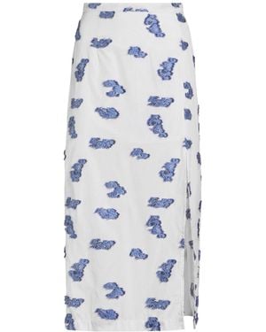 Baum und Pferdgarten Midi Skirts - Blue