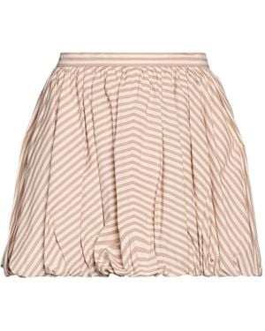 Sandro Light Mini Skirt Cotton - Natural