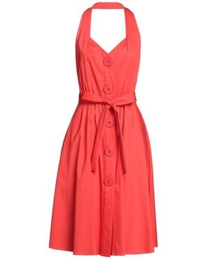 Moschino Midi Dress - Red