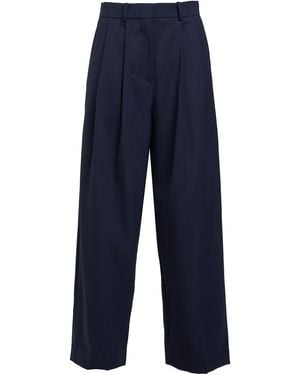 COS Midnight Pants Recycled Polyester, Wool, Elastane - Blue