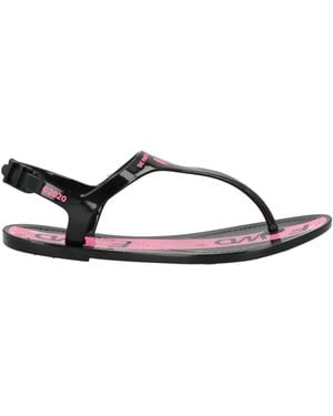 F_WD Sandalias de dedo - Marrón