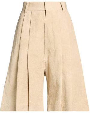 Uma Wang Shorts & Bermuda Shorts Cotton, Linen - Natural