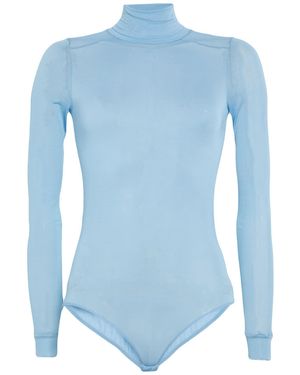 Maison Margiela Bodysuit Viscose - Blue