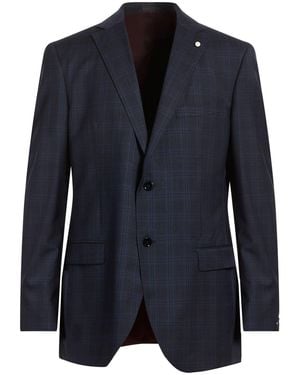 Luigi Bianchi Blazer Wool - Blue
