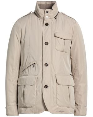 Moorer Sand Puffer Polyester, Cotton - Natural