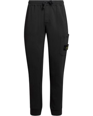 Stone Island Trousers Cotton - Black