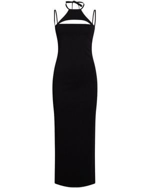 GAUGE81 Maxi-Kleid - Schwarz