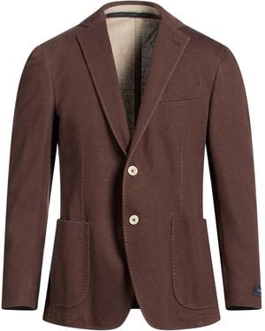 Tombolini Blazer Cotton, Polyamide - Brown