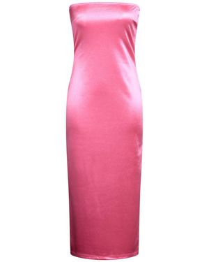 LoveShackFancy Vestito Midi - Rosa