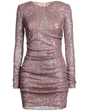 Elisabetta Franchi Mini Dress - Purple