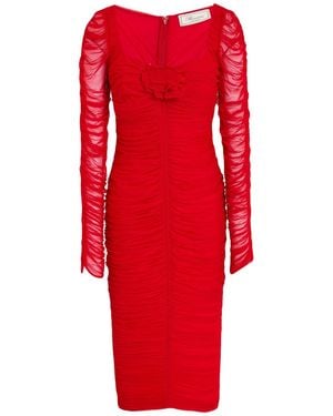 Blumarine Midi Dress Polyamide, Elastane - Red