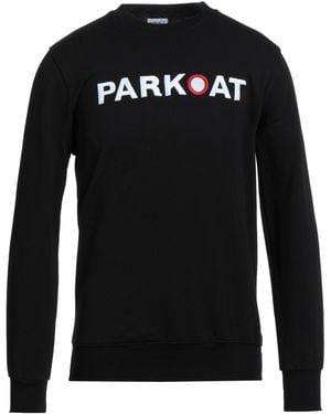 Parkoat Sweatshirt Cotton - Black
