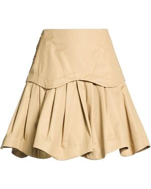 Sandro Mini Skirt Cotton - Natural