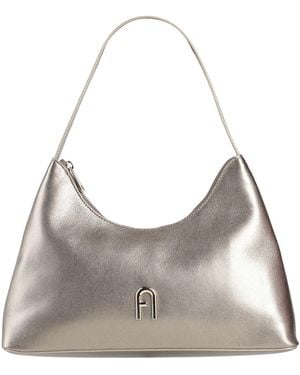 Furla Shoulder Bag Calfskin - Gray