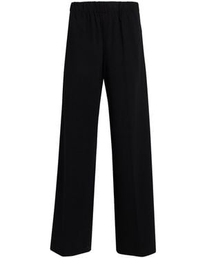 Liviana Conti Trousers Viscose, Polyamide, Elastane - Black