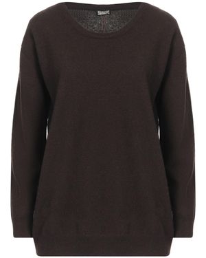 Blauer Pullover - Negro