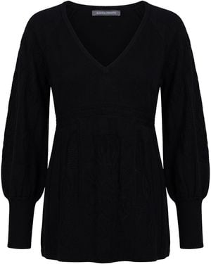 Alberta Ferretti Sweater Cotton - Black