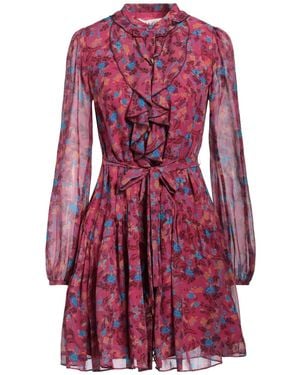 Saloni Mini Dress - Red