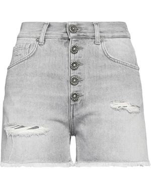 Dondup Denim Shorts Cotton - Gray