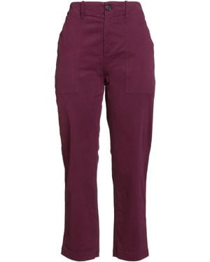 Jucca Garnet Pants Cotton, Elastane - Purple