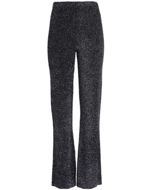 ELEONORA GOTTARDI Trousers Polyamide, Metal - Blue