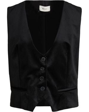 ViCOLO Tailored Vest Polyester, Elastane - Black