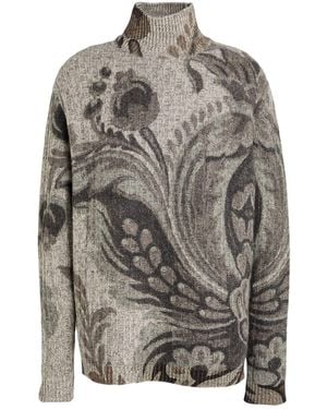 Etro Turtleneck Wool - Gray